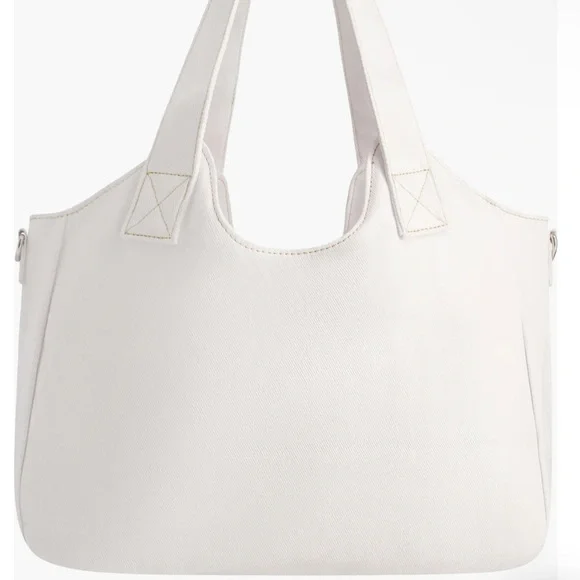 True Religion White Tote Bag - Picture 3 of 4